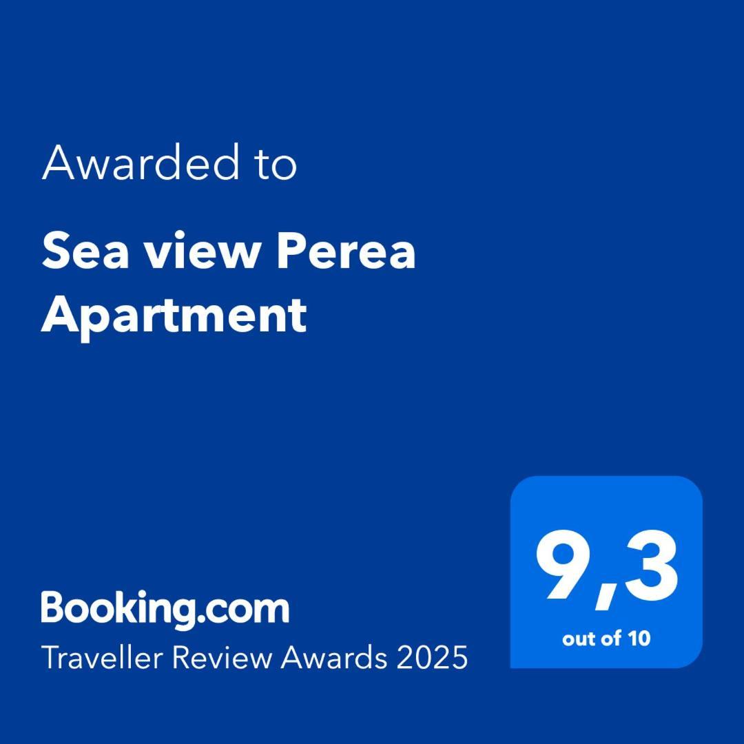 Sea View Perea Apartment Peraía Eksteriør billede